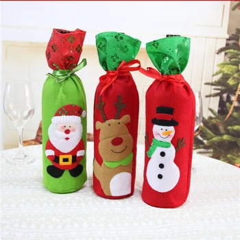 Christmas Wine Bottle Bag Xmas Wine Bottle Holders Christmas Gifts Present Bags for Wine New Year Table Decoration 6 Pieces
Christmas Wine Bottle Bag Xmas Wine Bottle Holders Christmas Gifts Present Bags for Wine New Year Table Decoration 6 Pieces