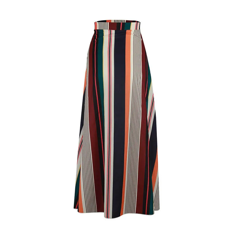 Vintage Striped Print Long Skirts Women High Waist Midi Skirt Bow Tie 2019 New Summer Sexy Split Wrap Skirt Ladies Beach Skirts
Vintage Striped Print Long Skirts Women High Waist Midi Skirt Bow Tie 2019 New Summer Sexy Split Wrap Skirt Ladies Beach Skirts