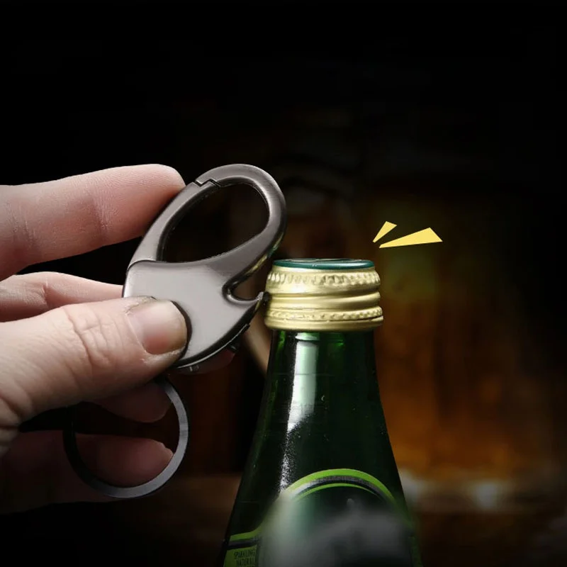 Outdoor Multifunctional Tools Portable Bottle Opener LED Lighting Metal Key Chain Car Key Ring Key Holder LED Bottle Opener
Outdoor Multifunctional Tools Portable Bottle Opener LED Lighting Metal Key Chain Car Key Ring Key Holder LED Bottle Opener