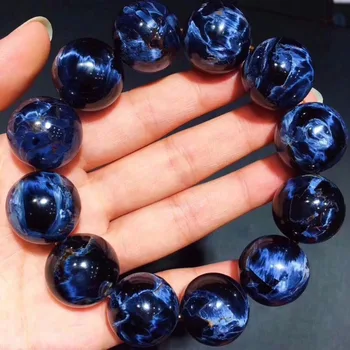 Genuine Natural Blue Pietersite Namibia Big Round Beads Bracelet 21mm Powerful Stretch Crystal Bracelet Certificate AAAA
Genuine Natural Blue Pietersite Namibia Big Round Beads Bracelet 21mm Powerful Stretch Crystal Bracelet Certificate AAAA