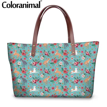 Coloranimal Brand Design Women Handbags Fashion Large Capacity Tote Shopper Bag Cute Animal Dog Greyhound Print Shoulder Bags
Coloranimal Brand Design Women Handbags Fashion Large Capacity Tote Shopper Bag Cute Animal Dog Greyhound Print Shoulder Bags