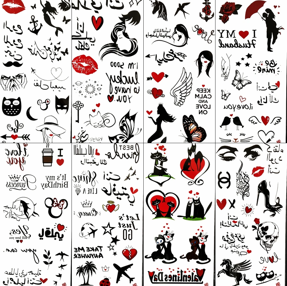 Sexy Small Body Art Arm Fake Waterproof Temporary Tattoos Stickers For Women Baby Girls Summer Style Tatoo Paper Paste Lovely
Sexy Small Body Art Arm Fake Waterproof Temporary Tattoos Stickers For Women Baby Girls Summer Style Tatoo Paper Paste Lovely