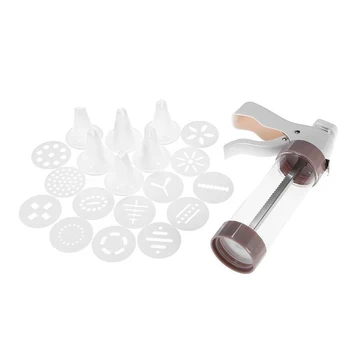 Cookie Extruder Press Machine Biscuit Maker Cake Making Decorating Gun Baking Pastry Tools
Cookie Extruder Press Machine Biscuit Maker Cake Making Decorating Gun Baking Pastry Tools