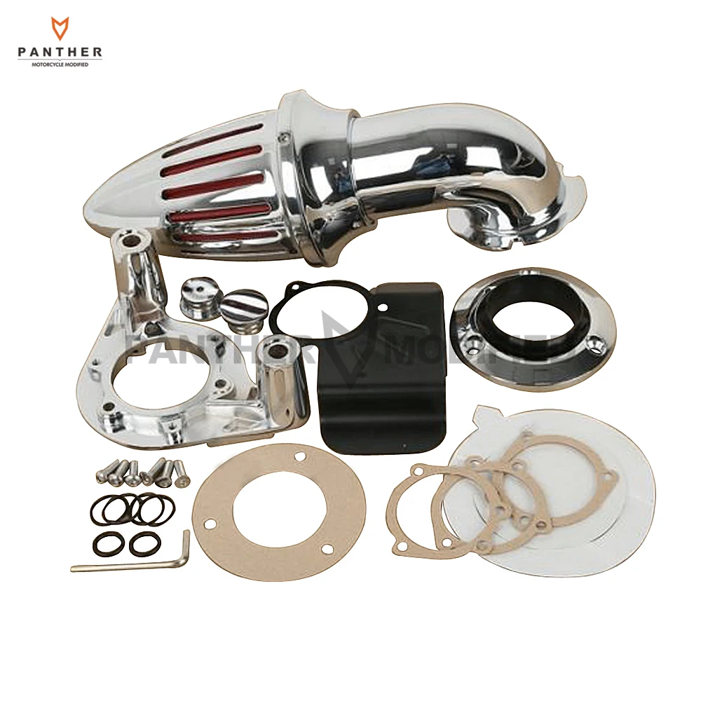 Chrome Aluminum Motorcycle Spike Air Cleaner Kit Intake Filter case for Harley Touring Glide FLTR FLHT 2008 2009 2010 2011 2012
Chrome Aluminum Motorcycle Spike Air Cleaner Kit Intake Filter case for Harley Touring Glide FLTR FLHT 2008 2009 2010 2011 2012