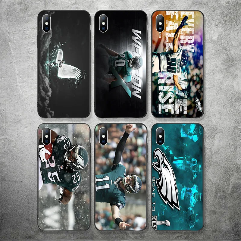 Yinuoda Philadelphia Eagles Phone Case NFL Carson Wentz For iPhone DIY Picture Soft TPU Cover X XR XS MAX 7 8 7plus 6 6S 5S SE
Yinuoda Philadelphia Eagles Phone Case NFL Carson Wentz For iPhone DIY Picture Soft TPU Cover X XR XS MAX 7 8 7plus 6 6S 5S SE