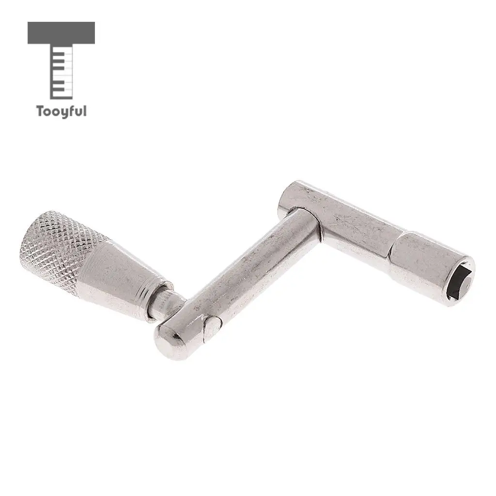 Tooyful Universal Zinc Alloy Bass Drum Skin Tuning Key Tuner Drum Hardware Tool Drum Repair Maintenance Tool
