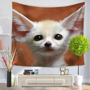 CAMMITEVER Animal White Fox Wall Carpet Tapestry Colored Printed Decorative Mandala Tapestry Indian Boho Crafts
CAMMITEVER Animal White Fox Wall Carpet Tapestry Colored Printed Decorative Mandala Tapestry Indian Boho Crafts