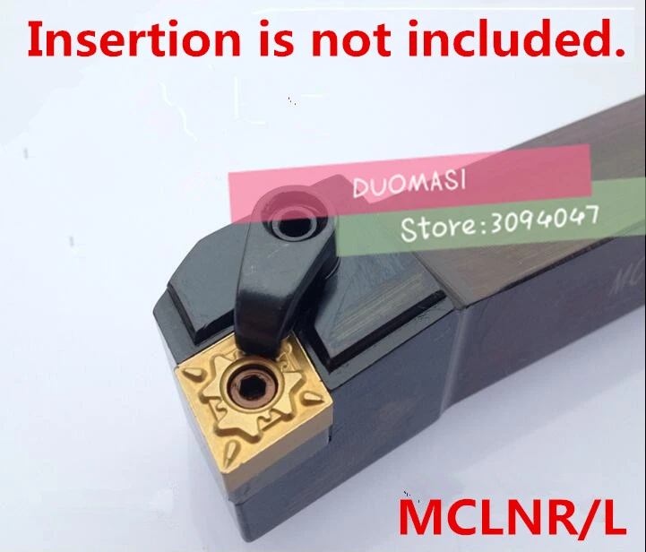 

1PCS MCLNR1616H12 MCLNR2020K12 MCLNR2525M12 MCLNR2525M16 MCLNL1616H12 MCLNL2020K12 MCLNL2525M12 CNC External Turning Tool Holder