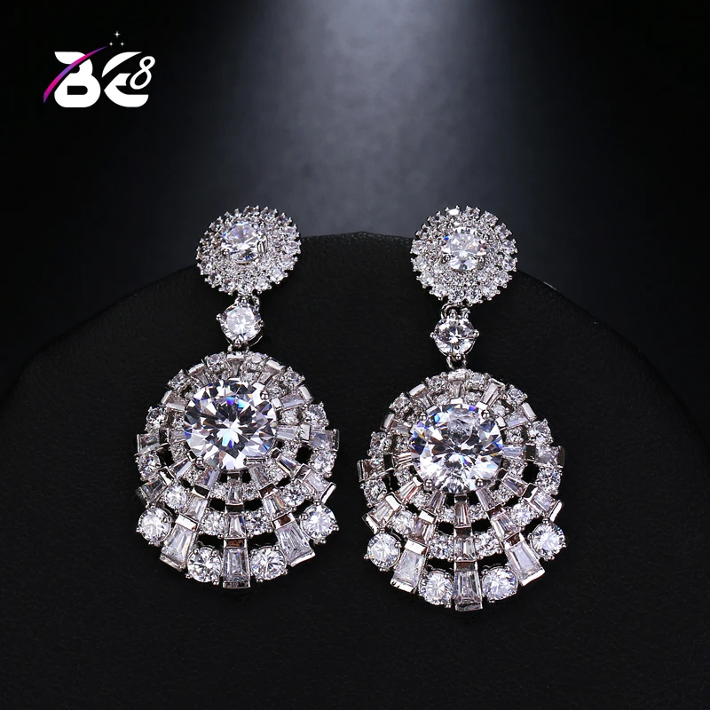 Be 8 Brand Fashion New Style Crystal Drop Earrings Round Shape Long Dangle Earrings High Quality for Women Gift E510
Be 8 Brand Fashion New Style Crystal Drop Earrings Round Shape Long Dangle Earrings High Quality for Women Gift E510