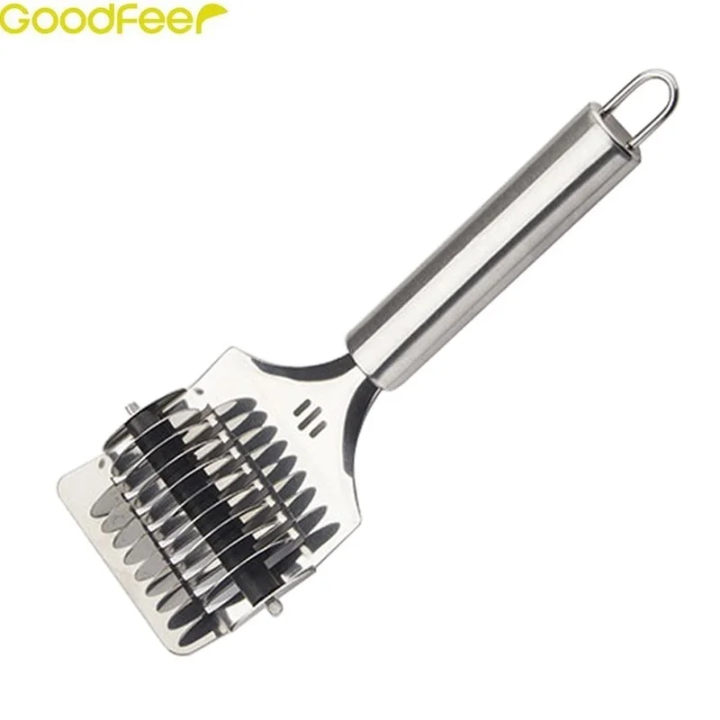 Goodfeer Stainless Steel Noodle Lattice Roller Docker Docker Dough Cutter Pasta Spaghetti Maker For Kitchen Cooking Tool
Goodfeer Stainless Steel Noodle Lattice Roller Docker Docker Dough Cutter Pasta Spaghetti Maker For Kitchen Cooking Tool