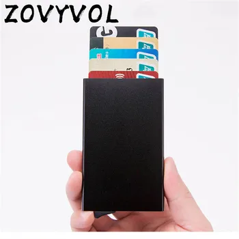 ZOVYVOL Rfid Blocking Automatical Aluminium Thin Men Wallets Male Mini Slim Wallet Card ID Holders Wallet Small Purses
ZOVYVOL Rfid Blocking Automatical Aluminium Thin Men Wallets Male Mini Slim Wallet Card ID Holders Wallet Small Purses