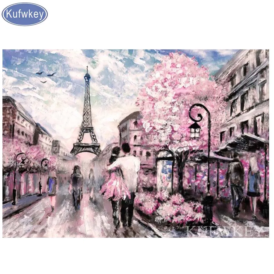 DIY 5D Diamond Mosaic Full Diamond Painting Cross Stitch Kits"Paris/Street/romantic love" Diamond Embroidery,wedding decoration
DIY 5D Diamond Mosaic Full Diamond Painting Cross Stitch Kits"Paris/Street/romantic love" Diamond Embroidery,wedding decoration