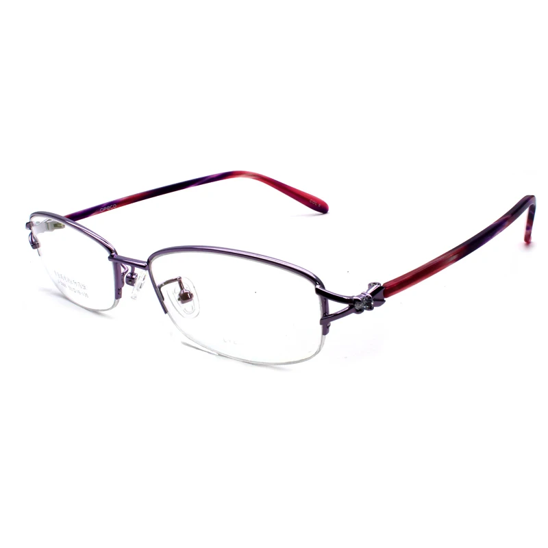 Handoer Half Rim Optical Glasses Frame for Women Alloy Eyewear Half Rimless Spectacles Glasses Optical Prescription Frame Female
Handoer Half Rim Optical Glasses Frame for Women Alloy Eyewear Half Rimless Spectacles Glasses Optical Prescription Frame Female