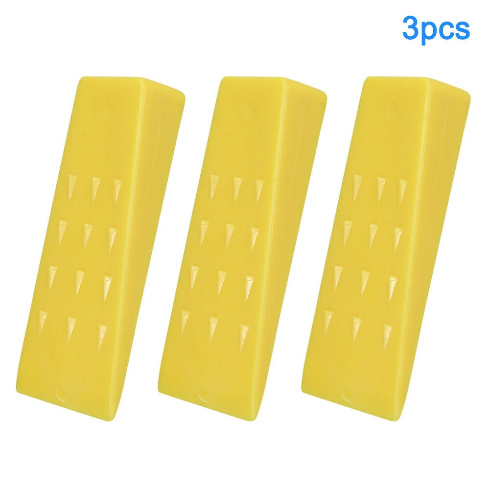 3pcs Easy Use Stabilize 5 Inches Practical Splitting Felling Wedge For Wood Cutting Toothed Portable Cleaving Chainsaw Guide
3pcs Easy Use Stabilize 5 Inches Practical Splitting Felling Wedge For Wood Cutting Toothed Portable Cleaving Chainsaw Guide