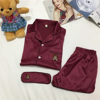 New Style Women Thin Cotton Pajamas Sets 2017 Summer Elegant Lovers Sleepwear Female Satin Silk Pajamas Causal Home Clothes
New Style Women Thin Cotton Pajamas Sets 2017 Summer Elegant Lovers Sleepwear Female Satin Silk Pajamas Causal Home Clothes