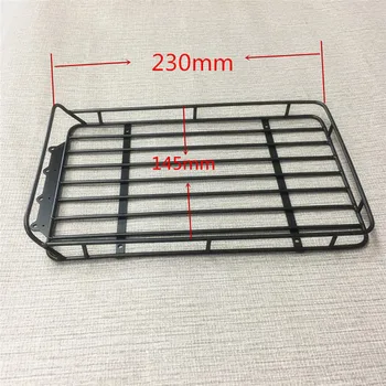 Metal Roof Rack for 1/10 RC Crawler Car Traxxas TRX4 Ford Bronco Axial Scx10 90046 CC01 D90 D110 Climbing Car Accessories
Metal Roof Rack for 1/10 RC Crawler Car Traxxas TRX4 Ford Bronco Axial Scx10 90046 CC01 D90 D110 Climbing Car Accessories