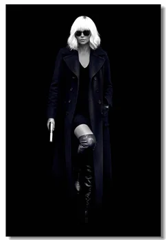 Custom Canvas Wall Decor Atomic Blonde Charlize Theron Poster Atomic Blonde Wall Sticker Mural Black And White Wallpaper #2916#
Custom Canvas Wall Decor Atomic Blonde Charlize Theron Poster Atomic Blonde Wall Sticker Mural Black And White Wallpaper #2916#