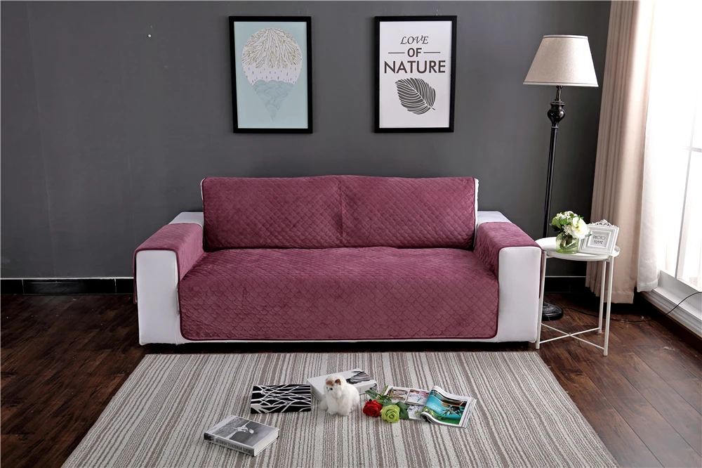Thicken Non-slip Sofa Couch Cover Coat Chair Pet Dog Kids Furniture Protector Removable Washable Armrest Slipcovers 1/2/3 Seat
Thicken Non-slip Sofa Couch Cover Coat Chair Pet Dog Kids Furniture Protector Removable Washable Armrest Slipcovers 1/2/3 Seat
