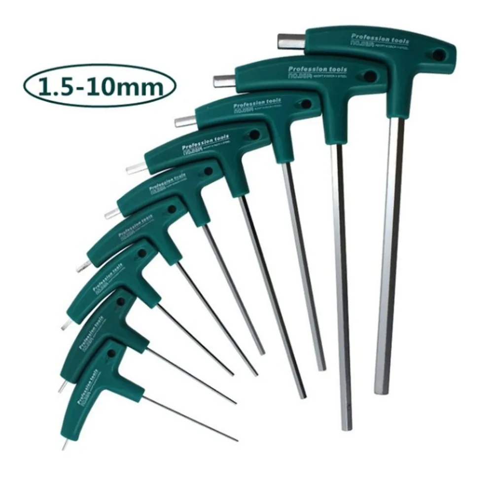 New Arrival T Type Hex Key Allen Wrench Set With Handle Ball For Bike Car Tool Drop Shipping
New Arrival T Type Hex Key Allen Wrench Set With Handle Ball For Bike Car Tool Drop Shipping