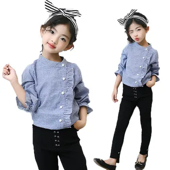 Girls Fashion Suits Children Pearl Button Stripes Coat+ Pants Kids 2Pcs Girls Sets Girls Long Sleeve Coat Overalls Jumpsuit E309
Girls Fashion Suits Children Pearl Button Stripes Coat+ Pants Kids 2Pcs Girls Sets Girls Long Sleeve Coat Overalls Jumpsuit E309