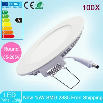 100pcs Wholesale Ultra thin LED Panel Downlight 15w Light Round led panel lights Recessed Ceiling panel with Kitchen Bathroom
100pcs Wholesale Ultra thin LED Panel Downlight 15w Light Round led panel lights Recessed Ceiling panel with Kitchen Bathroom