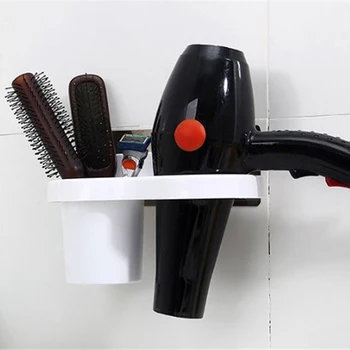 Bathroom Hair Dryer Holder Wall Mounted Rack Space Save Shelf Storage Organizer Hairdryer Rack Holder Hanger Home Supplies 1pc
Bathroom Hair Dryer Holder Wall Mounted Rack Space Save Shelf Storage Organizer Hairdryer Rack Holder Hanger Home Supplies 1pc