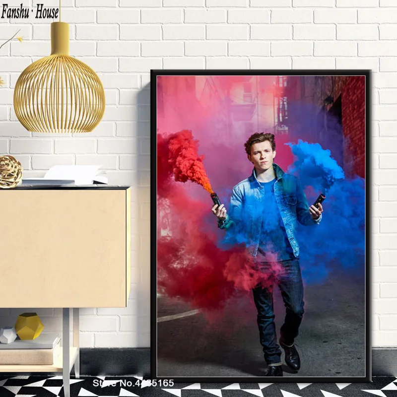 Poster Tom Holland Spider Man Actor Movie Posters and Prints Canvas Painting Wall Art Picture for Living Room Home Decoration
Poster Tom Holland Spider Man Actor Movie Posters and Prints Canvas Painting Wall Art Picture for Living Room Home Decoration