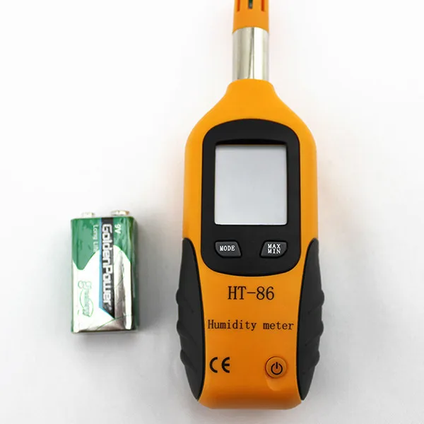 Portable Mini HT-86 precision hygrometer to measure air temperature humidity Meter Gauge Digital Psychrometer
Portable Mini HT-86 precision hygrometer to measure air temperature humidity Meter Gauge Digital Psychrometer