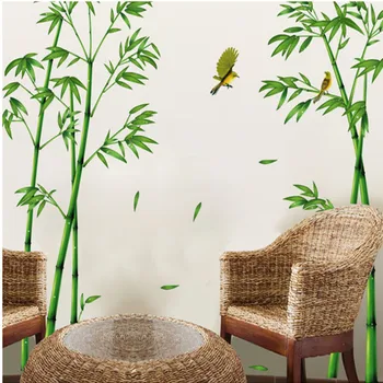 Tall green bamboo plant wall stickers nature home living room TV wall sofa background decoration diy removable vinyl mural 2pcs
Tall green bamboo plant wall stickers nature home living room TV wall sofa background decoration diy removable vinyl mural 2pcs