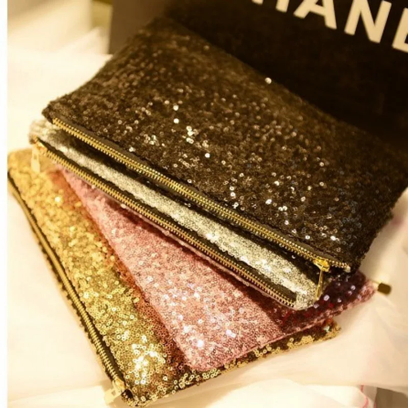 2017 women Comestic Makeup Bag Brand Designer Sequins Luxury Cosmetic Bags Organizer Handbag Sequins Women Clutch
2017 women Comestic Makeup Bag Brand Designer Sequins Luxury Cosmetic Bags Organizer Handbag Sequins Women Clutch