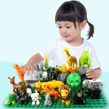 High quality 28 large particle building blocks animal series building blocks children DIY creative early education toys
High quality 28 large particle building blocks animal series building blocks children DIY creative early education toys