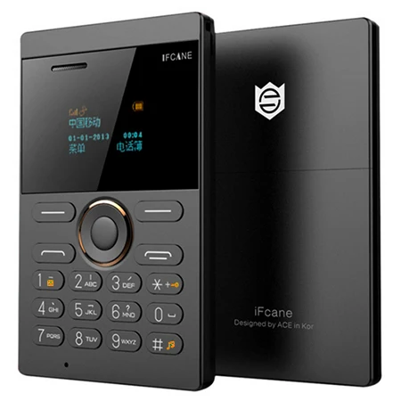 iFcane E1 Quad Band Unlocked Mini Card Phone Bluetooth 2.0 MP3 FM Alarm Clock Standby Phone Lightest Thin MPS FM Radio Mobile
iFcane E1 Quad Band Unlocked Mini Card Phone Bluetooth 2.0 MP3 FM Alarm Clock Standby Phone Lightest Thin MPS FM Radio Mobile
