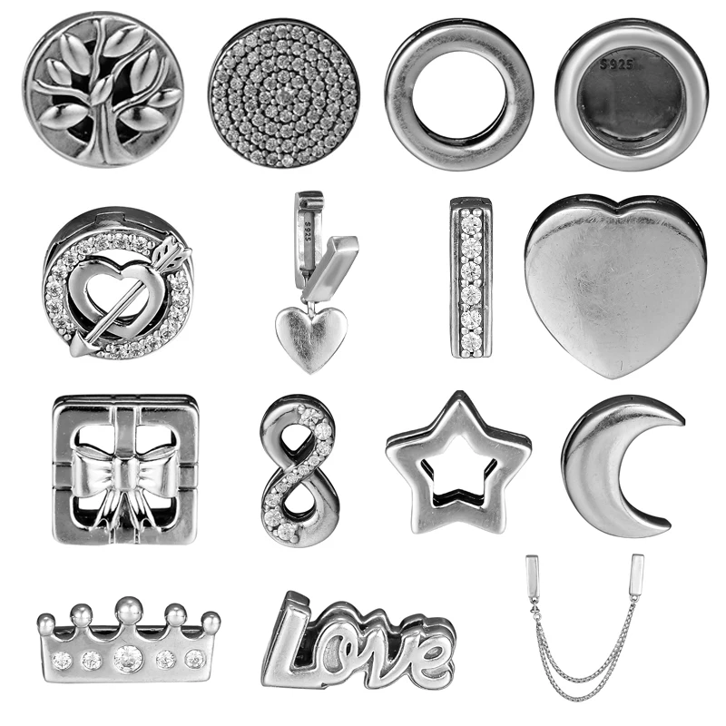 Fit Pandora Popular Reflexions Bracelet DIY Beads for Jewelry Making Family Tree Clip Charm 925 Sterling Silver Krale PC082
Fit Pandora Popular Reflexions Bracelet DIY Beads for Jewelry Making Family Tree Clip Charm 925 Sterling Silver Krale PC082
