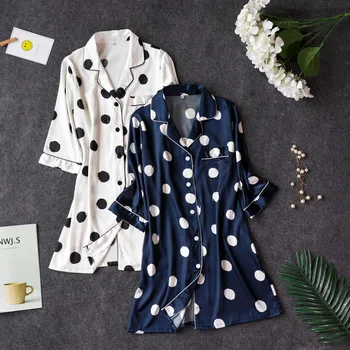 Sexy Women Silky Sleep Robe Short Sleepwear Nightdress Lady Home Wear Nightgown Bath Gown Sleepshirts Bathrobe M-XL
Sexy Women Silky Sleep Robe Short Sleepwear Nightdress Lady Home Wear Nightgown Bath Gown Sleepshirts Bathrobe M-XL