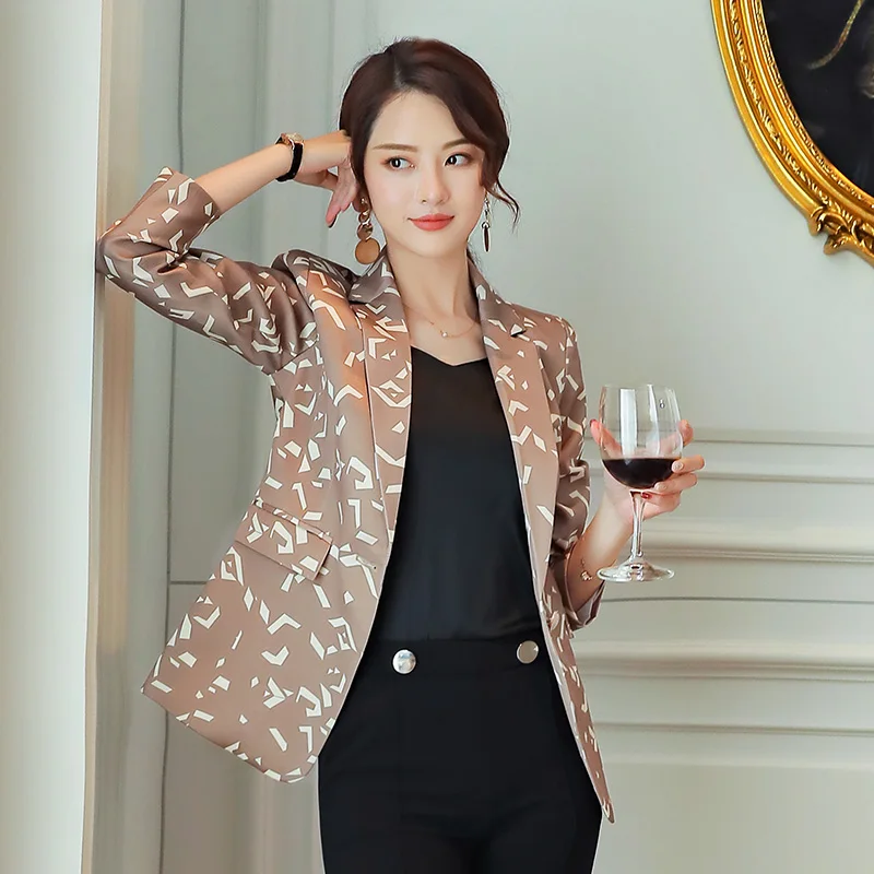 Spring Women Slim Blazer Coat 2019 Plus Size Office Lady Blazer Jacket Long Sleeve One Button Suit Lady Blazers Work Wear
Spring Women Slim Blazer Coat 2019 Plus Size Office Lady Blazer Jacket Long Sleeve One Button Suit Lady Blazers Work Wear