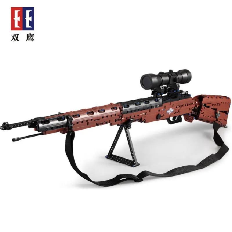 Building Block Gun 653Pcs Muser Gun 98K PUBG Soft Bomb Shooting Toys Assembly Building Blocks Gun Model Intelligence Boy Gift
Building Block Gun 653Pcs Muser Gun 98K PUBG Soft Bomb Shooting Toys Assembly Building Blocks Gun Model Intelligence Boy Gift