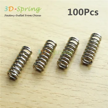 100Pcs MK8 Extruder Spring 1.2*7.5*21.5*8mm Stainless steel For 3D Printer Accessories
100Pcs MK8 Extruder Spring 1.2*7.5*21.5*8mm Stainless steel For 3D Printer Accessories