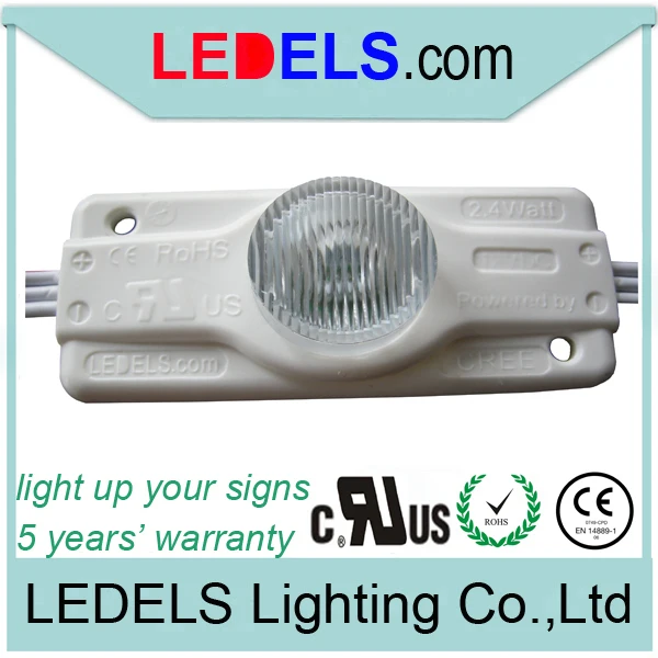 UL led module ,2.4w 200lm 12v cree XPE 3W led led module high power for double sided box sign whose depth is 120~300mm
UL led module ,2.4w 200lm 12v cree XPE 3W led led module high power for double sided box sign whose depth is 120~300mm
