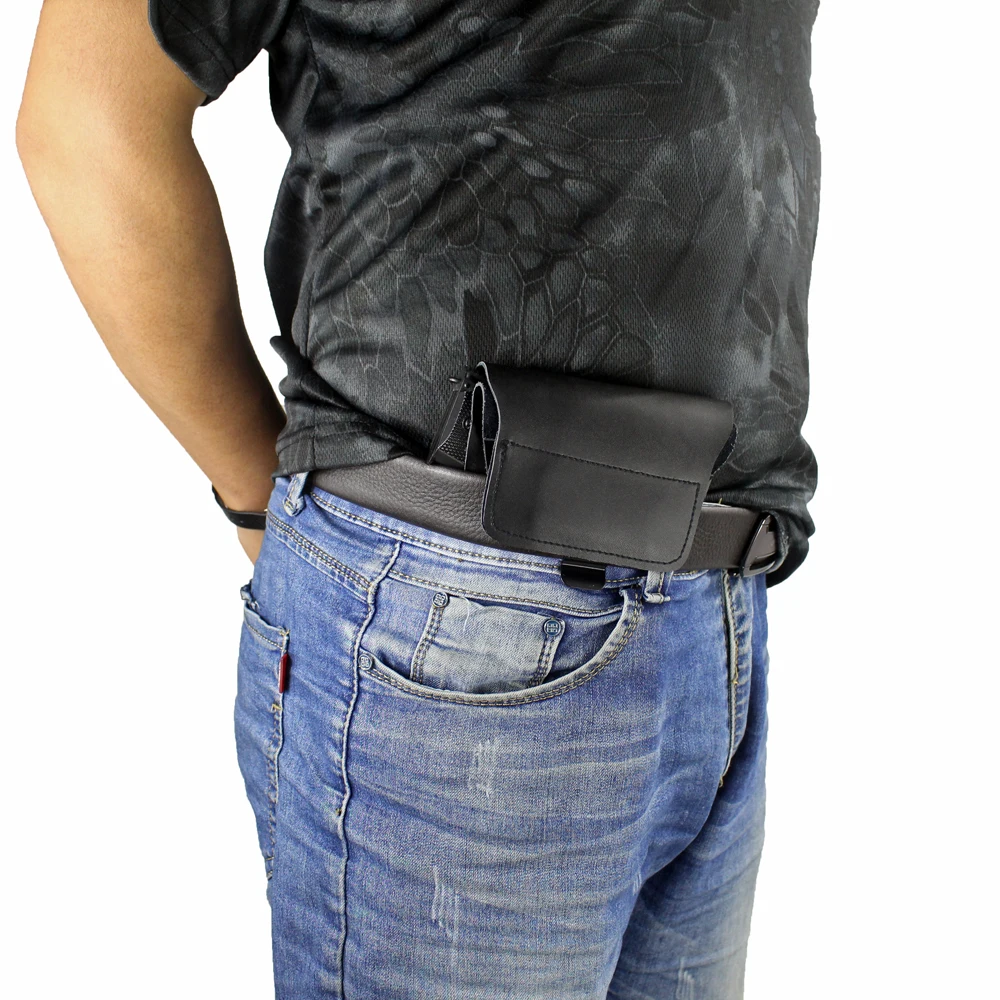 New style Concealed Carry Leather Holster Hunting Waistband Holster Gun Pouch for Compact to Medium Handguns
New style Concealed Carry Leather Holster Hunting Waistband Holster Gun Pouch for Compact to Medium Handguns