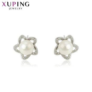 Xuping Fashion Elegant Earrings Charm Style Studs for Women Girls Party Temperament Jewelry Christmas Gifts 95618
Xuping Fashion Elegant Earrings Charm Style Studs for Women Girls Party Temperament Jewelry Christmas Gifts 95618