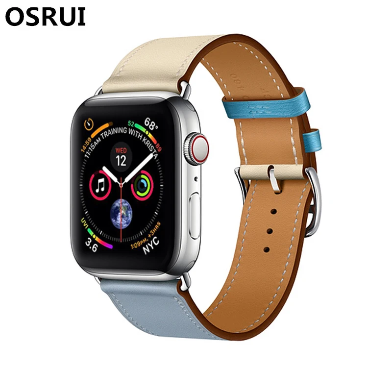 42mm 38mm strap for Apple watch band correa 4 44mm 40mm Leather Single Tour wrist bracelet belt iwatch series 4 3 2 Accessories
42mm 38mm strap for Apple watch band correa 4 44mm 40mm Leather Single Tour wrist bracelet belt iwatch series 4 3 2 Accessories