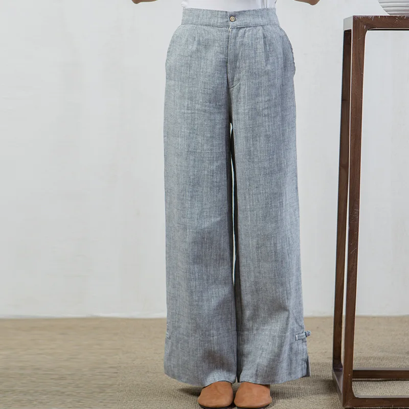 Tea Clothes Cotton Linen Casual Pants Was Thin Wide Leg Pants Thick Loose Pants Light Straight Pants
Tea Clothes Cotton Linen Casual Pants Was Thin Wide Leg Pants Thick Loose Pants Light Straight Pants