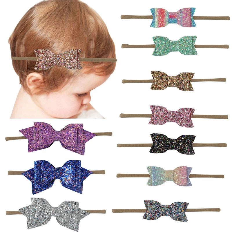 Ruoshui Baby Hair Bows Glitter Headband Girls Hairband Kids Turbans Haarband Toddler Bowknot Hair Accessories Elastic Hairband
Ruoshui Baby Hair Bows Glitter Headband Girls Hairband Kids Turbans Haarband Toddler Bowknot Hair Accessories Elastic Hairband