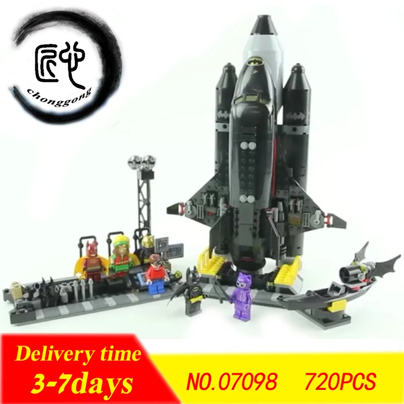 The Bat-Space Shuttle Building Bricks Blocks Toys Compatible with Legoings Batman 70923 Toy MOC gifts kid ideas set
The Bat-Space Shuttle Building Bricks Blocks Toys Compatible with Legoings Batman 70923 Toy MOC gifts kid ideas set