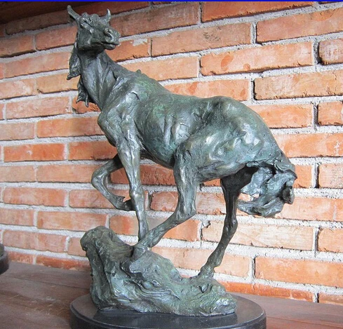 bi003725 Furniture Decoration Copper Bronze Sculpture Art Abstract Zodiac Horse Statue
bi003725 Furniture Decoration Copper Bronze Sculpture Art Abstract Zodiac Horse Statue