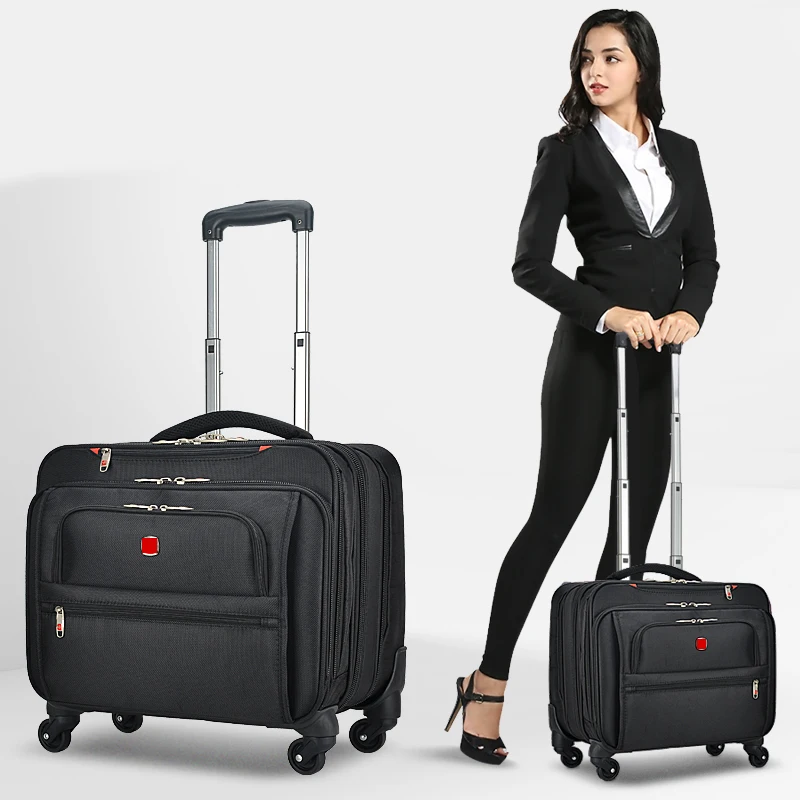 New Business Oxford Rolling Luggage Casters 18 inch Men Multifunction Carry On Wheels Suitcase Trolley Bag vs Travel Bag Trunk
New Business Oxford Rolling Luggage Casters 18 inch Men Multifunction Carry On Wheels Suitcase Trolley Bag vs Travel Bag Trunk