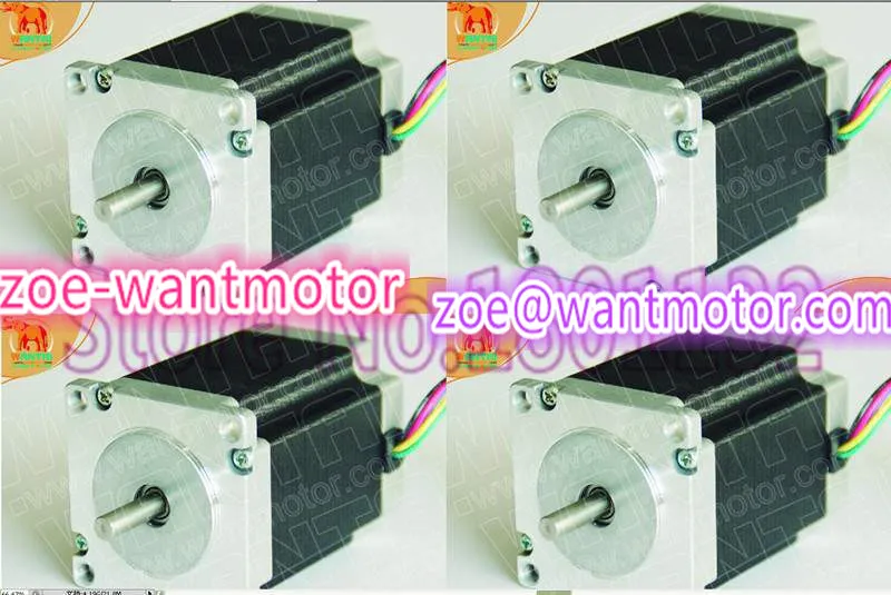 Free shipping!!4 PCS Nema 23 Wantai stepper motor 57BYGH627 3.0A 270oz-in CE,ISO,ROHS CNC Router Grind Foam Mill Laser Printer
Free shipping!!4 PCS Nema 23 Wantai stepper motor 57BYGH627 3.0A 270oz-in CE,ISO,ROHS CNC Router Grind Foam Mill Laser Printer