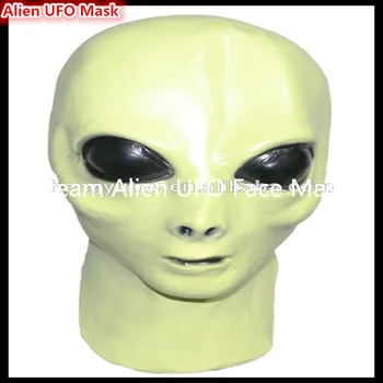 Top quality 100% Latex Halloween Attractive Party Cosplay Green Halloween UFO Mask Latex Noctilucent Alien Mask Horror Mask
Top quality 100% Latex Halloween Attractive Party Cosplay Green Halloween UFO Mask Latex Noctilucent Alien Mask Horror Mask