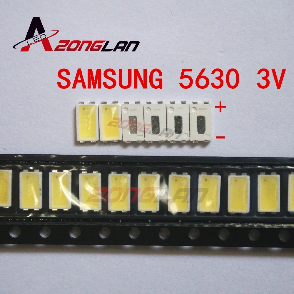 2000 шт. для SAMSUNG светодиодная подсветка 0 5 Вт 3 в 5630 холодный белый ЖК-подсветка ТВ