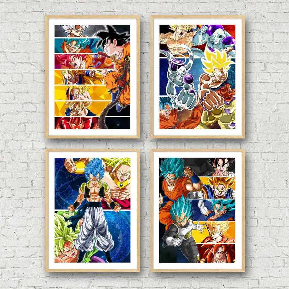 Wall Art HD Printed Canvas Pictures Home Decoration Dragon Ball Animation Painting Nordic Style Poster Modular For Children Room
Wall Art HD Printed Canvas Pictures Home Decoration Dragon Ball Animation Painting Nordic Style Poster Modular For Children Room